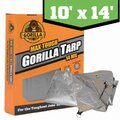 Gorilla Tarp 10ft x 14ft Max Tough 14 MIL 16x16 Weave Silver Mil in a PDQ 97053
